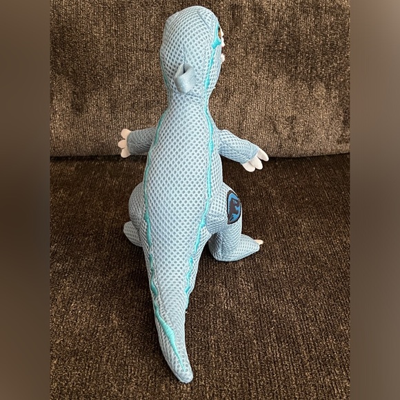 Jurassic World Blue T-Rex Dinosaur Mesh Plush Toy 10 in. - Picture 5 of 8